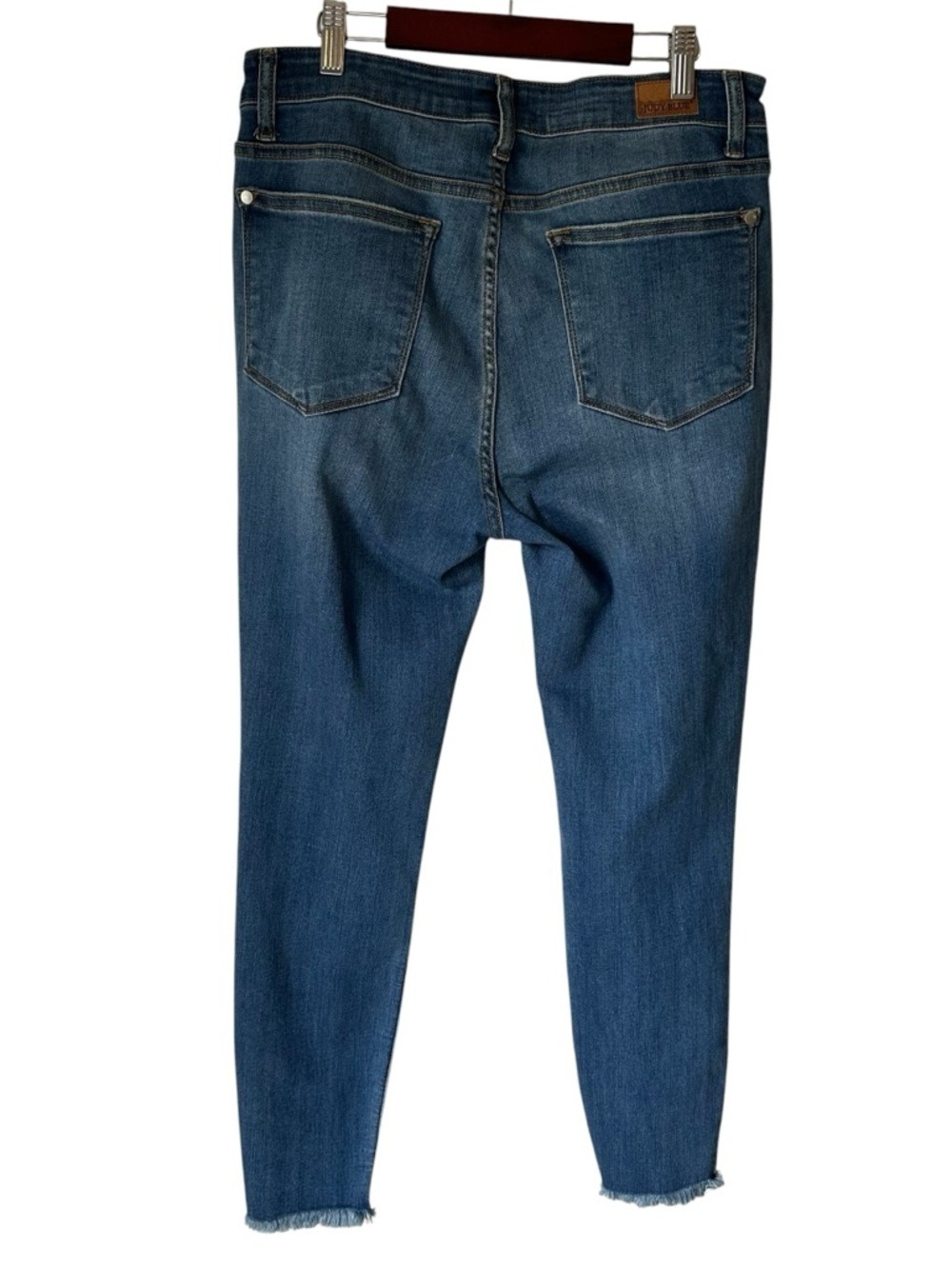 Judy Blue Skinny Fit Distressed Jeans Women’s Size 11/30 Stretch Denim - Picture 4 of 9